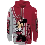 temple owls minnie mouse red hoodie best selling
