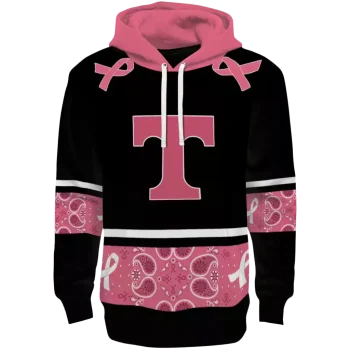 tennessee volunteers awareness ribbon black pink hoodie best selling