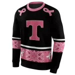 tennessee volunteers awareness ribbon black pink hoodie best selling