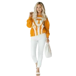 tennessee volunteers concentric lines orange black hoodie best selling