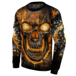 tennessee volunteers demonic skull orange black hoodie best selling