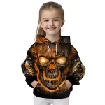 tennessee volunteers demonic skull orange black hoodie best selling