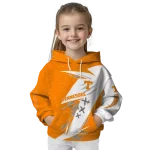 tennessee volunteers dynamic slash orange white hoodie best selling