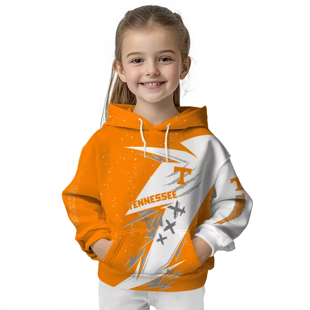 tennessee volunteers dynamic slash orange white hoodie top rated tennessee volunteers dynamic slash orange white hoodie top rated