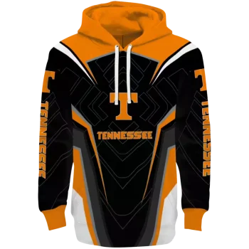 tennessee volunteers futuristic pattern orange black hoodie best selling