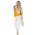 tennessee volunteers graphic punisher orange white hoodie best selling