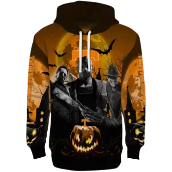 tennessee volunteers halloween vibes orange black hoodie best selling