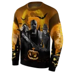 tennessee volunteers halloween vibes orange black hoodie best selling