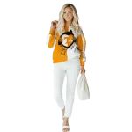 tennessee volunteers heartbeat graphic orange hoodie best selling