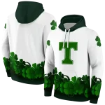 tennessee volunteers lucky motif white green hoodie best selling