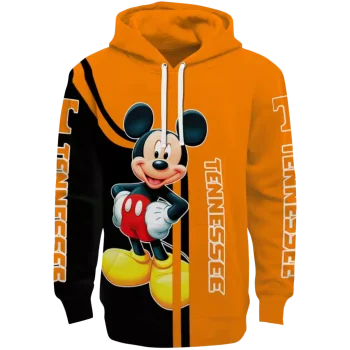 tennessee volunteers mickey mouse orange black hoodie best selling