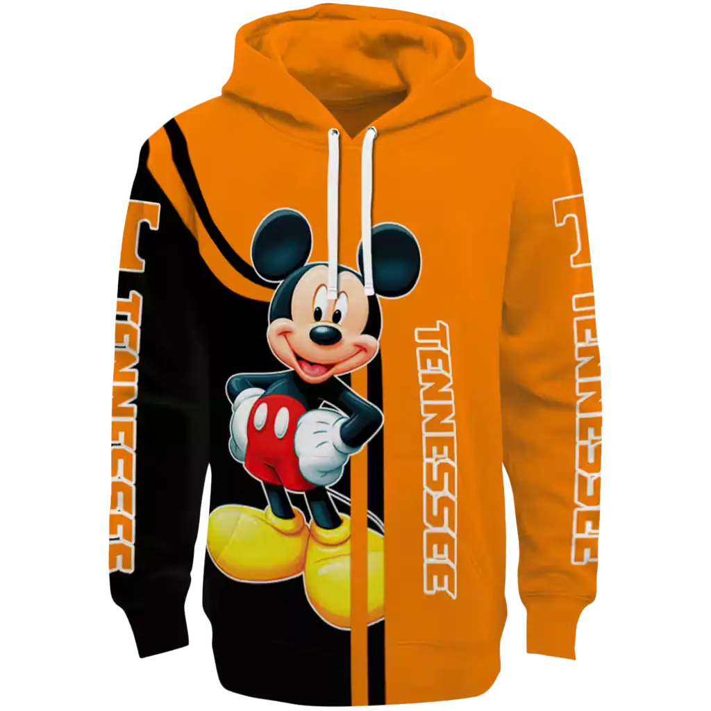 tennessee volunteers mickey mouse orange black hoodie best selling tennessee volunteers mickey mouse orange black hoodie best selling