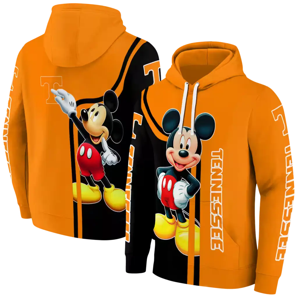 tennessee volunteers mickey mouse orange black hoodie fashion forward tennessee volunteers mickey mouse orange black hoodie fashion forward