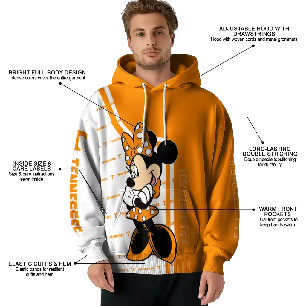 tennessee volunteers minnie mouse orange hoodie latest model tennessee volunteers minnie mouse orange hoodie latest model
