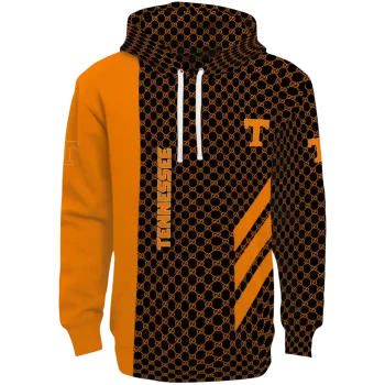 tennessee volunteers monogram pattern orange hoodie best selling
