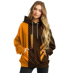 tennessee volunteers monogram pattern orange hoodie best selling