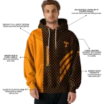 tennessee volunteers monogram pattern orange hoodie best selling