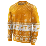 tennessee volunteers reindeer motif orange hoodie best selling