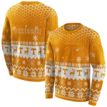 tennessee volunteers reindeer motif orange hoodie best selling