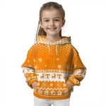 tennessee volunteers reindeer motif orange hoodie best selling