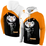 tennessee volunteers skull punisher white black hoodie best selling