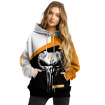 tennessee volunteers skull punisher white black hoodie best selling