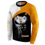 tennessee volunteers skull punisher white black hoodie best selling
