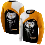 tennessee volunteers skull punisher white black hoodie best selling