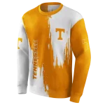 tennessee volunteers splatter effect orange hoodie best selling