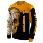 tennessee volunteers sugar skull orange black hoodie best selling