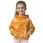 tennessee volunteers tie dye pattern orange hoodie best selling