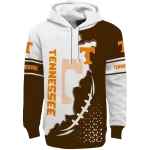tennessee volunteers triangular pattern orange white hoodie best selling