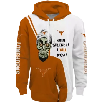 texas longhorns achmed skull orange hoodie best selling