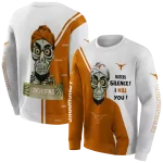 texas longhorns achmed skull orange hoodie best selling