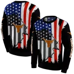 texas longhorns american pride black hoodie best selling