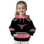 texas longhorns awareness ribbon black pink hoodie best selling