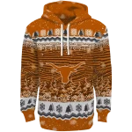 texas longhorns christmas trees orange hoodie best selling