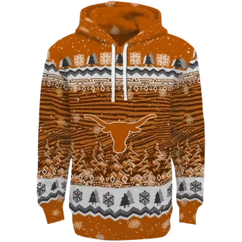 texas longhorns christmas trees orange hoodie best selling