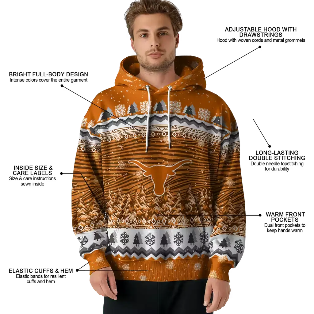 texas longhorns christmas trees orange hoodie latest model texas longhorns christmas trees orange hoodie latest model