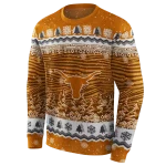 texas longhorns christmas trees orange hoodie best selling