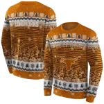 texas longhorns christmas trees orange hoodie best selling
