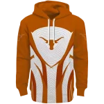 texas longhorns concentric lines orange black hoodie best selling