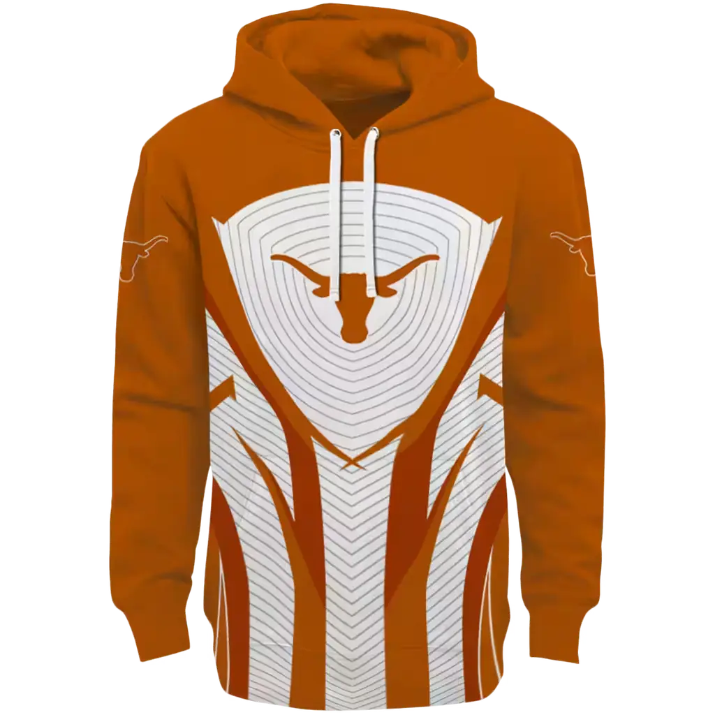 texas longhorns concentric lines orange black hoodie best selling texas longhorns concentric lines orange black hoodie best selling