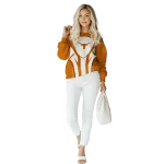 texas longhorns concentric lines orange black hoodie best selling