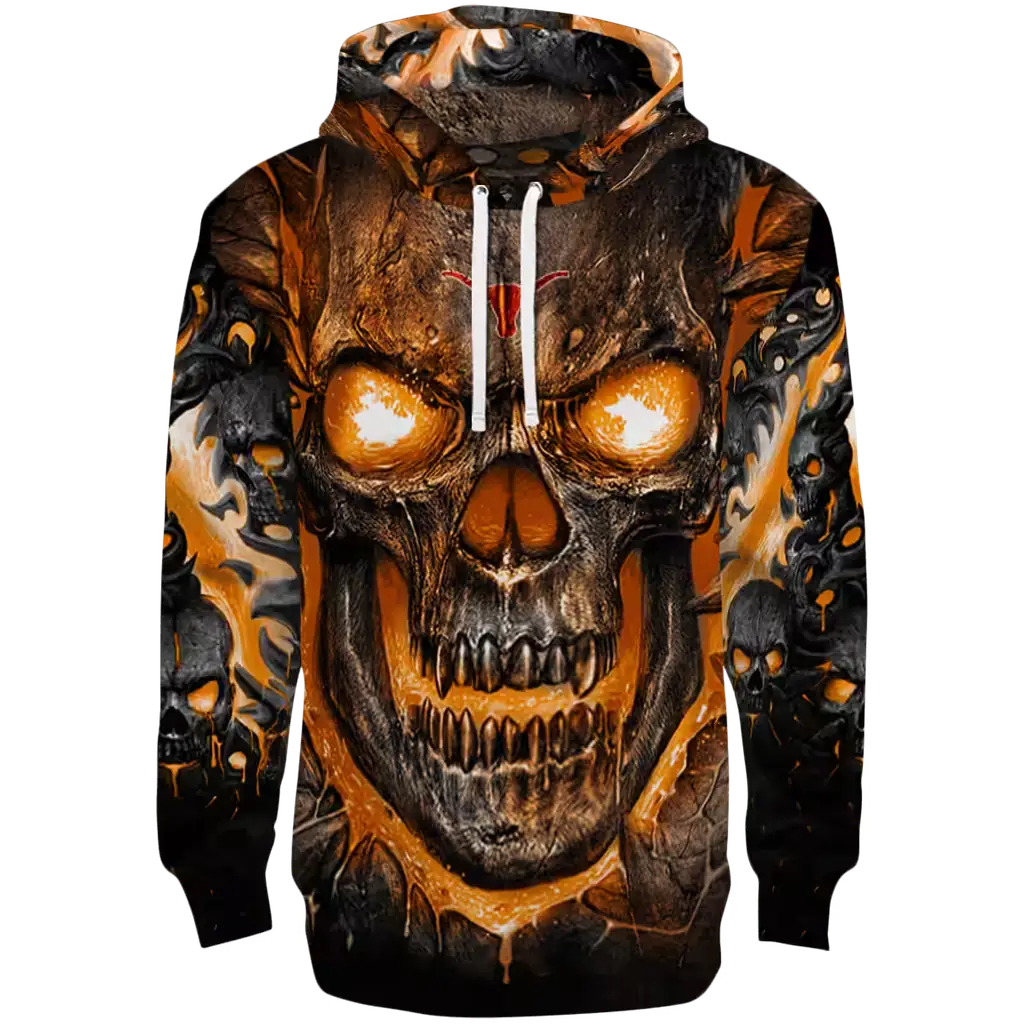 texas longhorns demonic skull orange black hoodie best selling texas longhorns demonic skull orange black hoodie best selling
