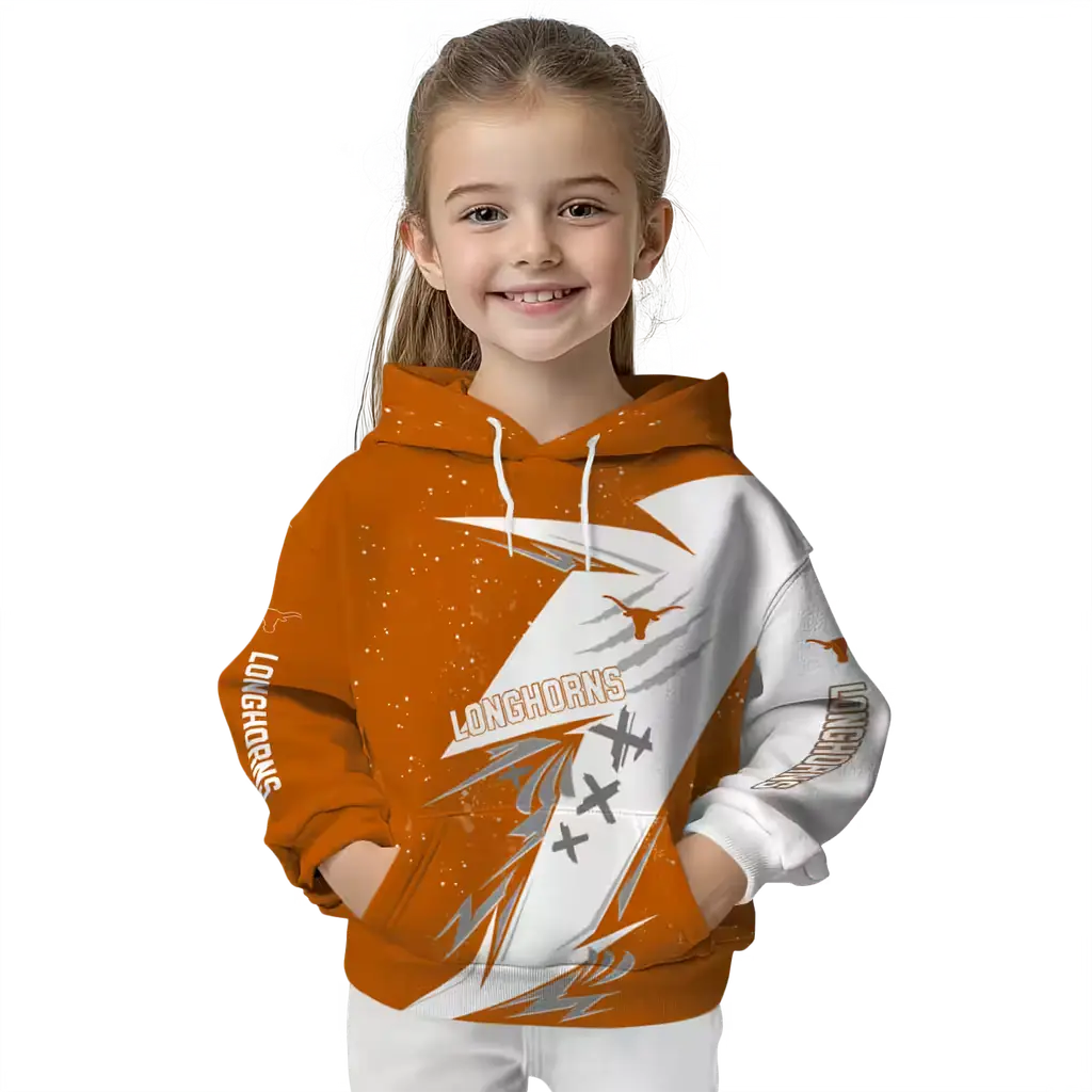 texas longhorns dynamic slash orange white hoodie top rated texas longhorns dynamic slash orange white hoodie top rated