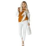 texas longhorns dynamic slash orange white hoodie best selling
