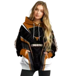 texas longhorns futuristic pattern orange black hoodie best selling