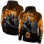 texas longhorns halloween vibes orange black hoodie best selling