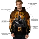 texas longhorns halloween vibes orange black hoodie best selling